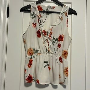 Sleeveless blouse